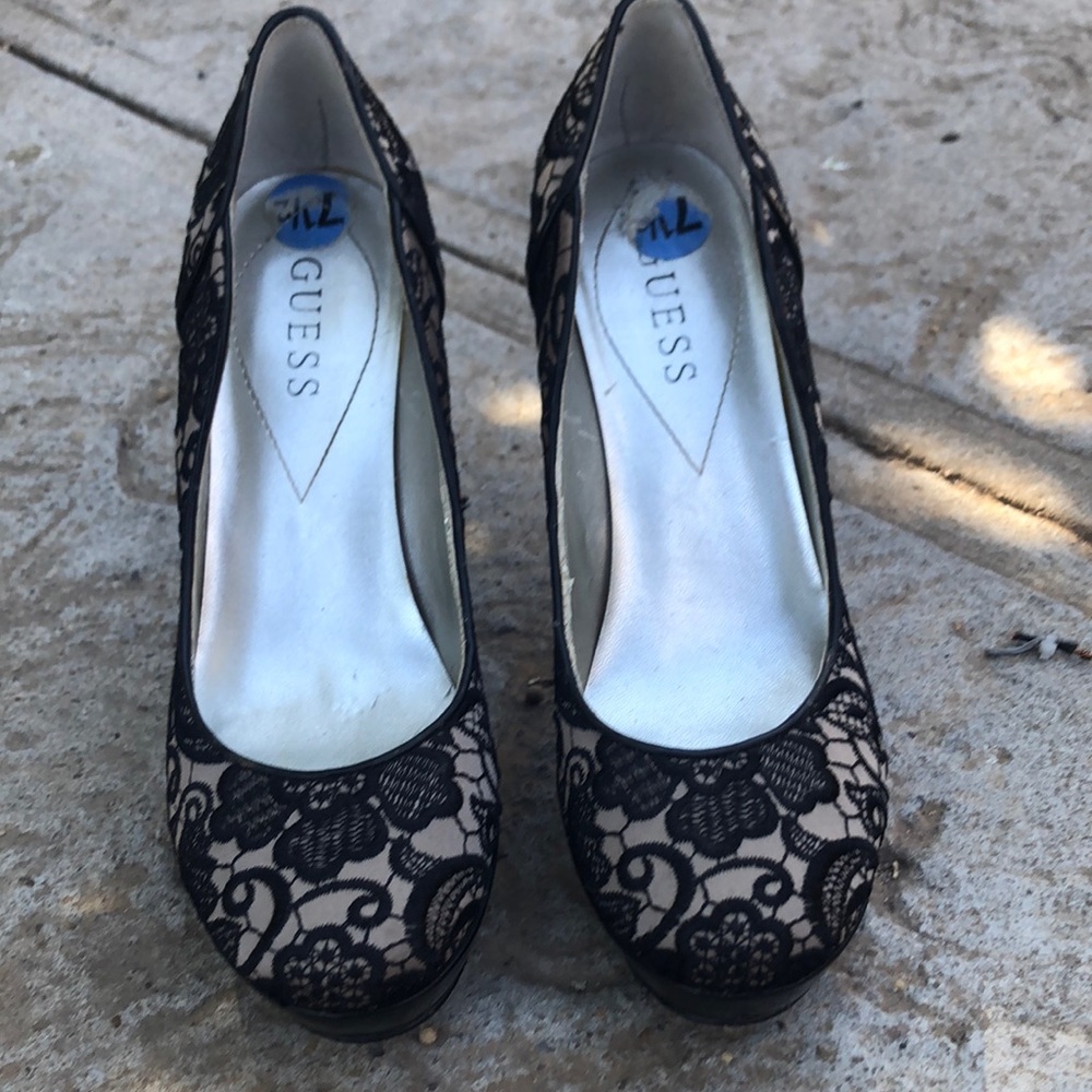 Guess Heels, Size 7.5